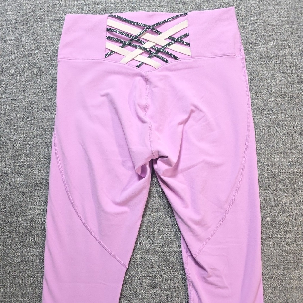 FABLETICS Powerhold Compression Leggings Light Purple Size Small